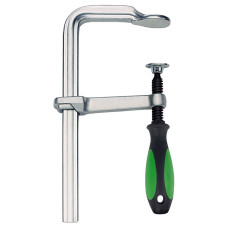 KUK-469+0300-140 Цельнометаллическая струбцина VIRIDIS, с удобной трёхкомпонентной рукояткой KUKKO